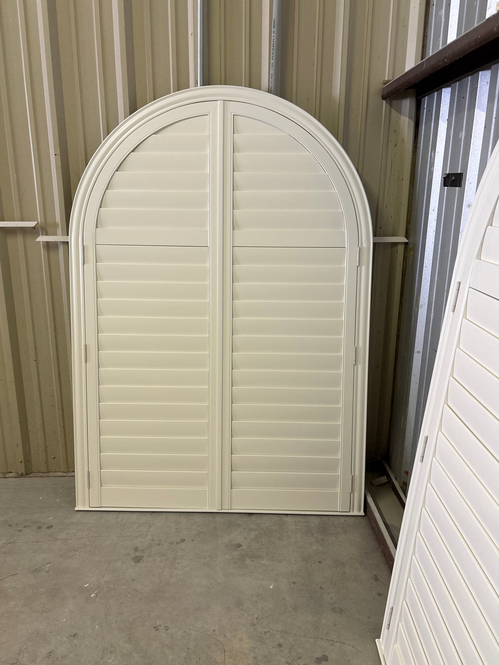 Arch Wood Shutter (Request a Quote)
