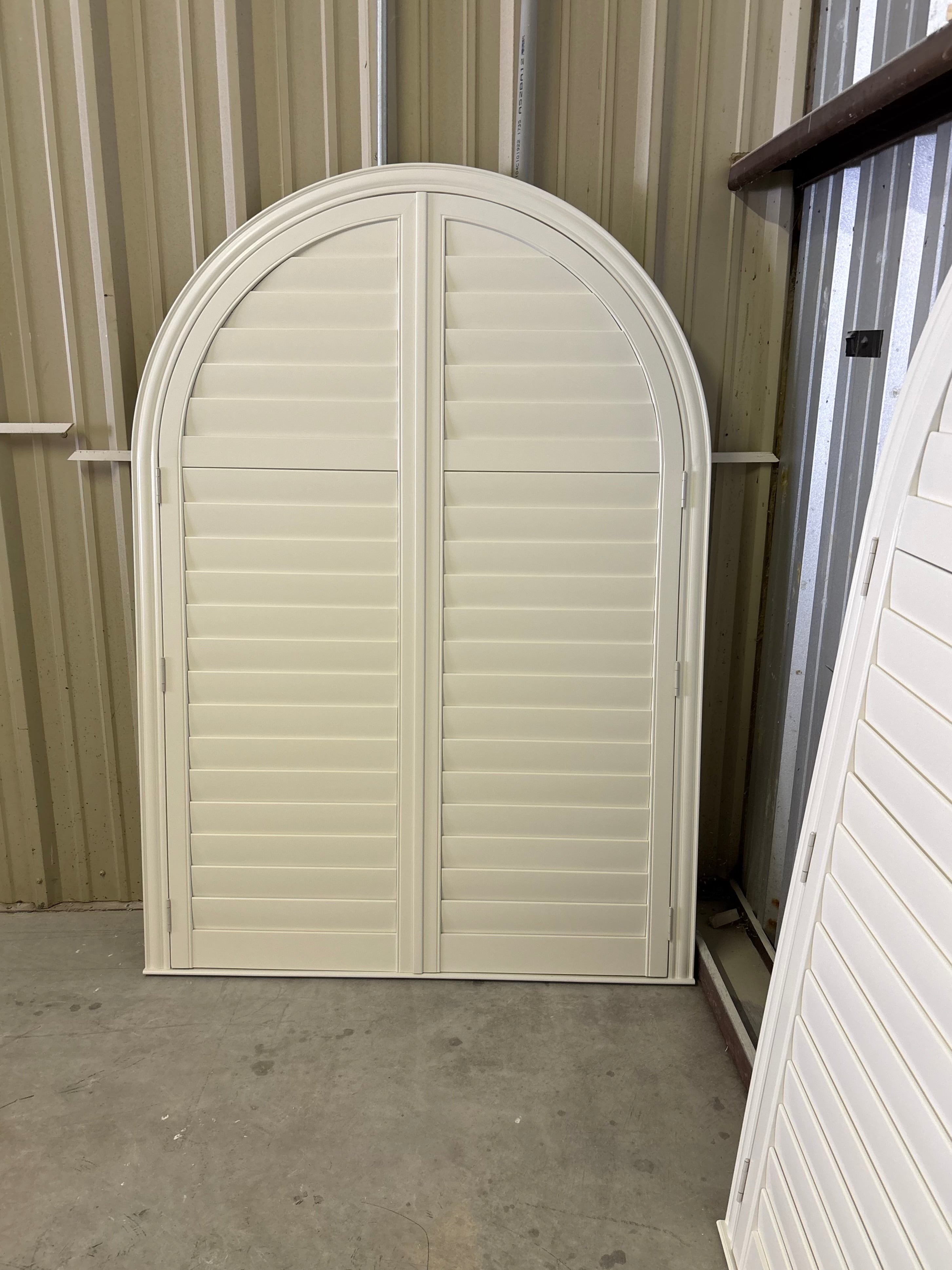 Arch Wood Shutter (Request a Quote)
