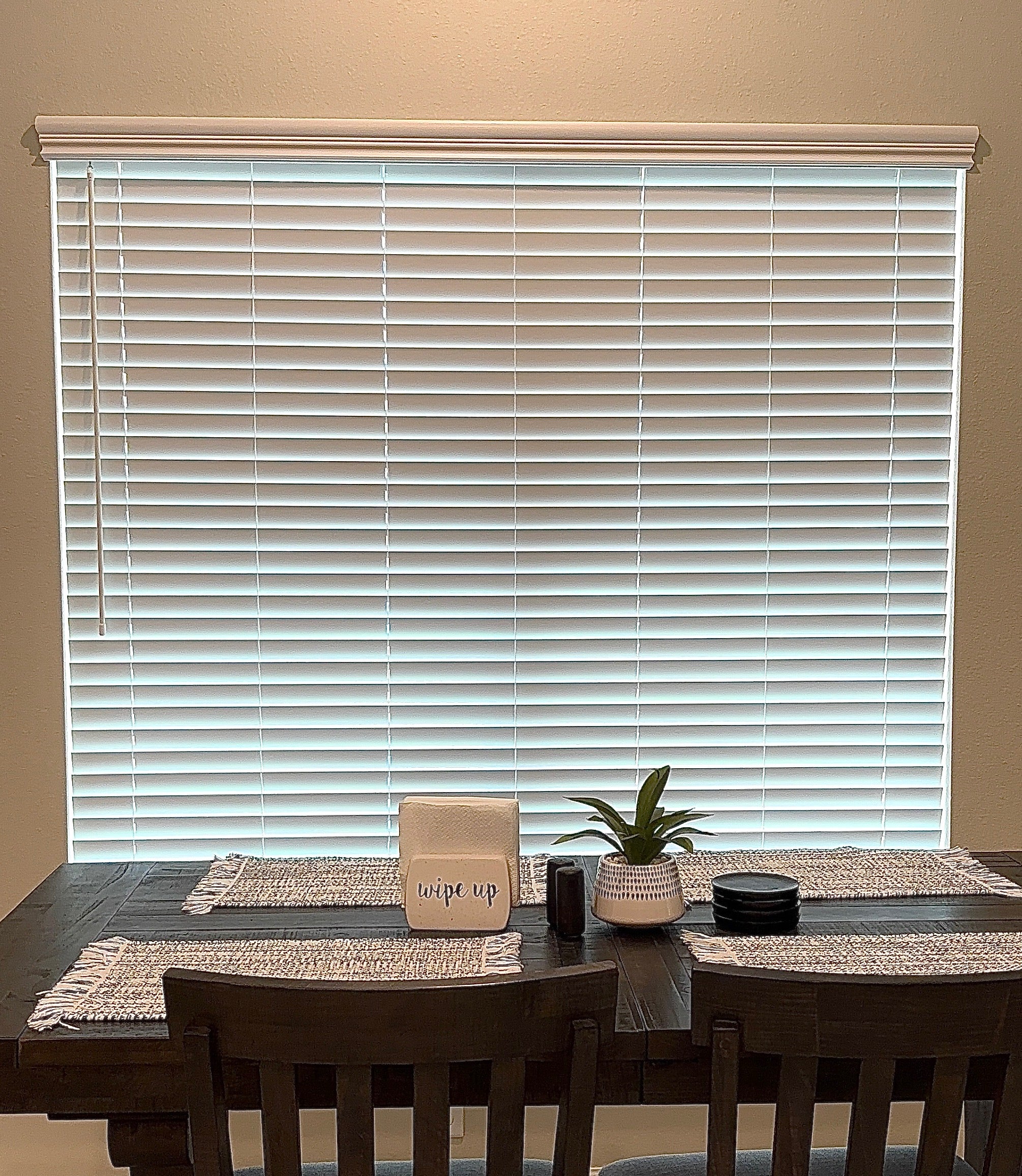 Faux Wood Cordless Blinds (2” slat)