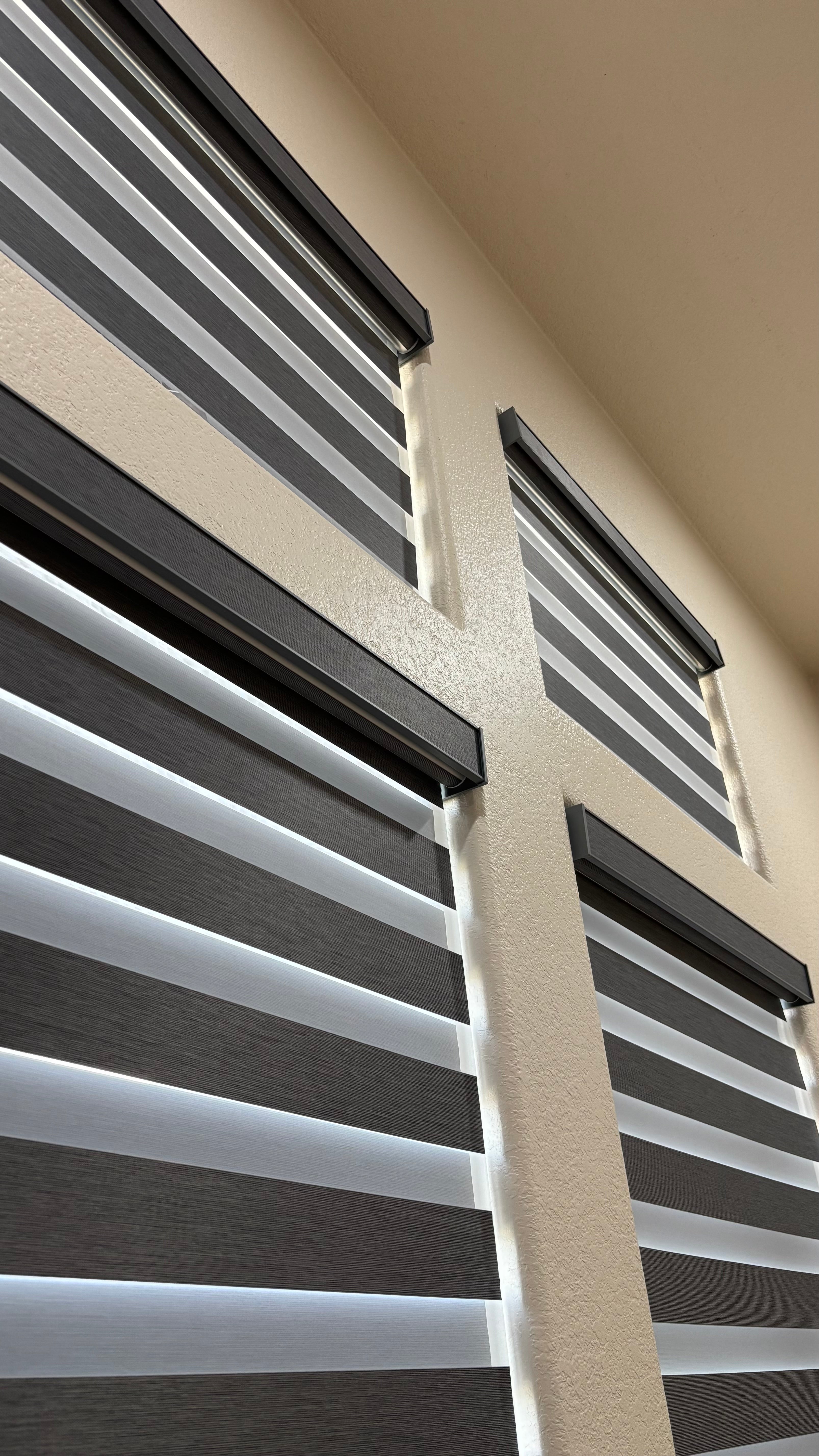 “Zebra” Roller Shades (Cordless)